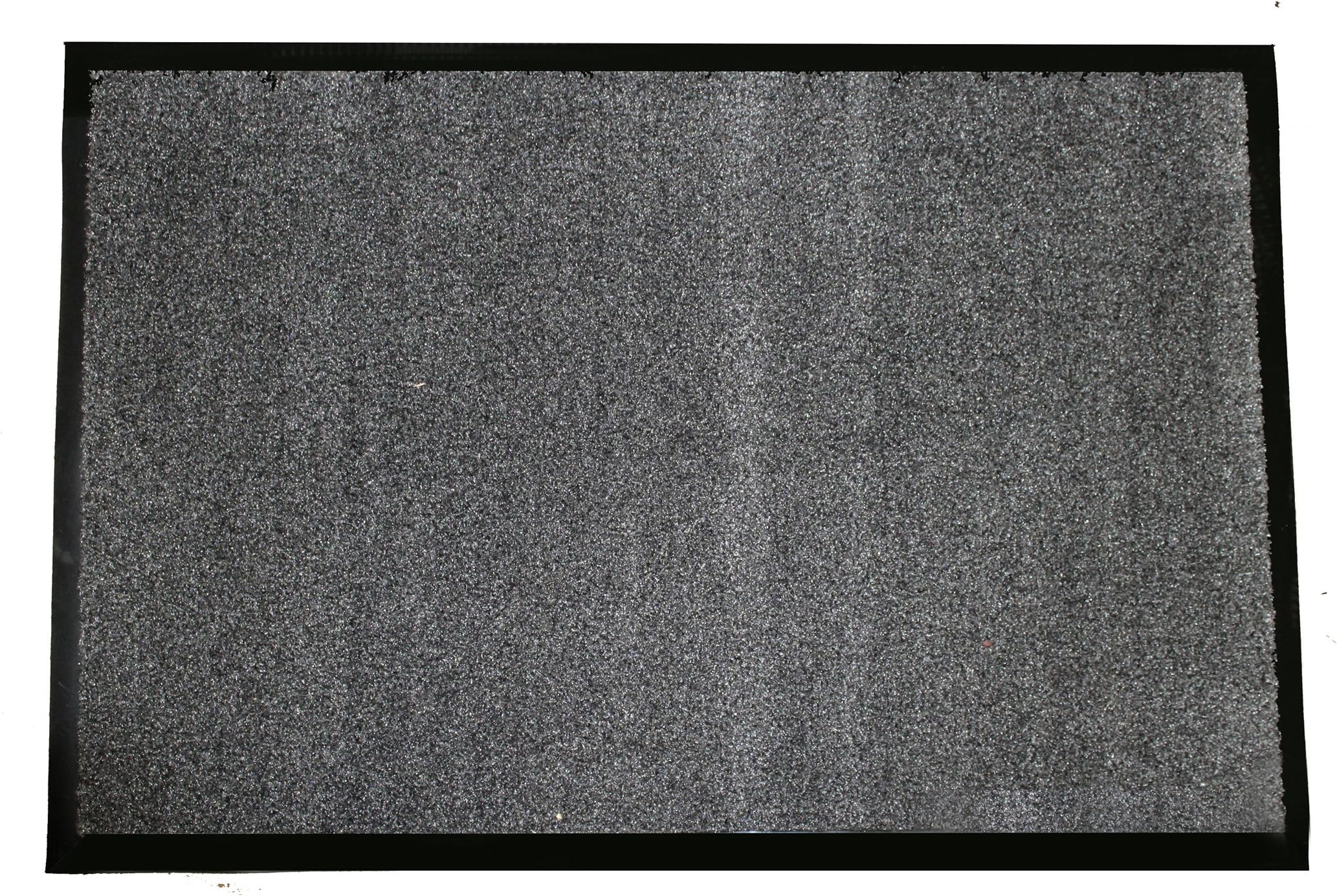 Durable CorporationWipe-N-Walk Carpet Entrance Mat, for Indoor Areas, 48" Width x 96" Length x 3/8" Thickness, Charcoal