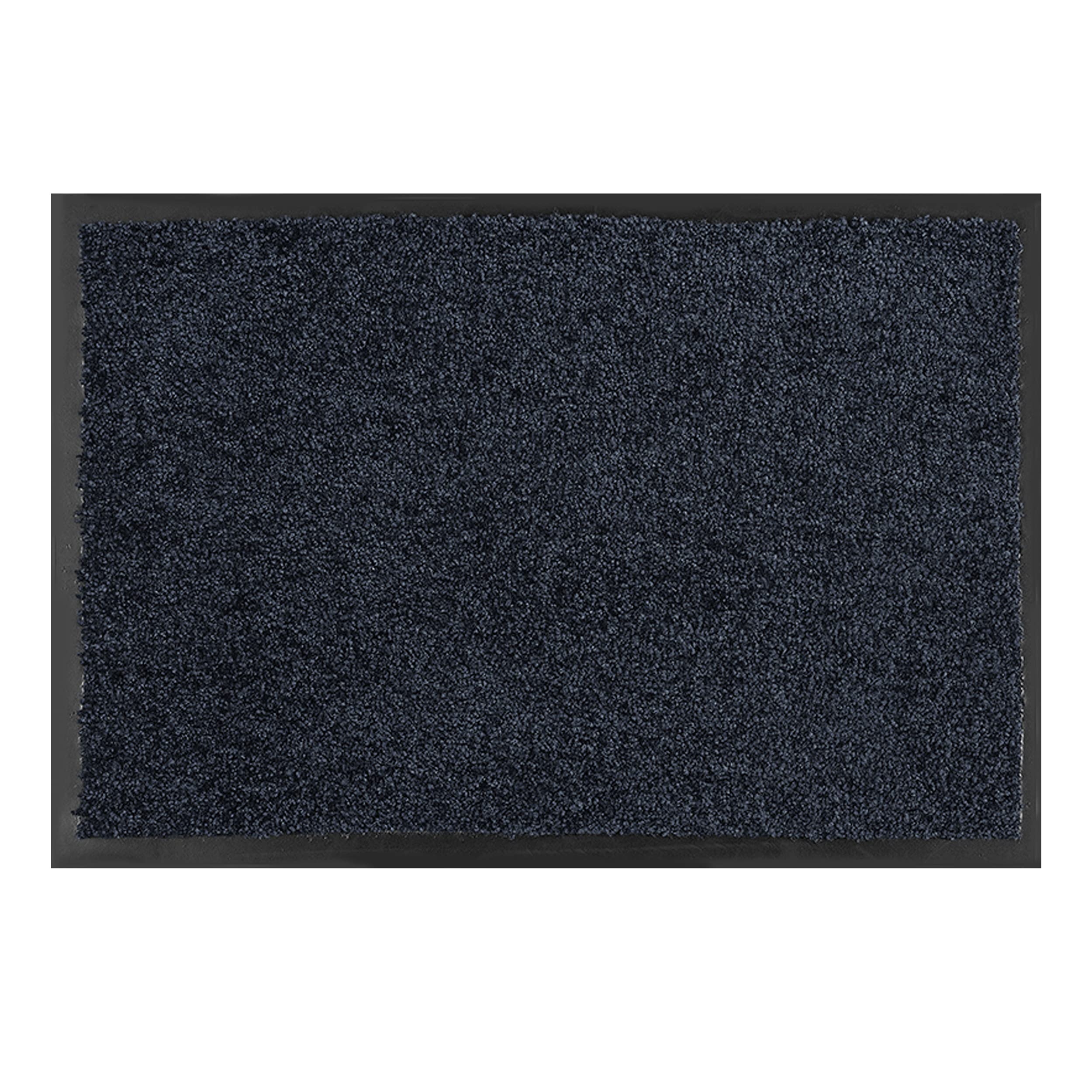Felpudo atrapa la Suciedad - Felpudo de Interior - Lavable a 30 °C - Felpudo Antideslizante - Alfombra de Cocina - Pasillo - Negro 60x180 cm