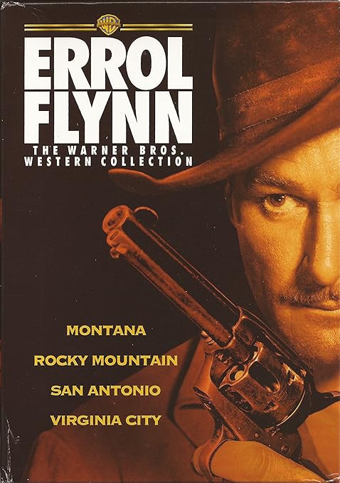 Errol Flynn Westerns Collection (Montana / Rocky Mountain / San Antonio / Virginia City)