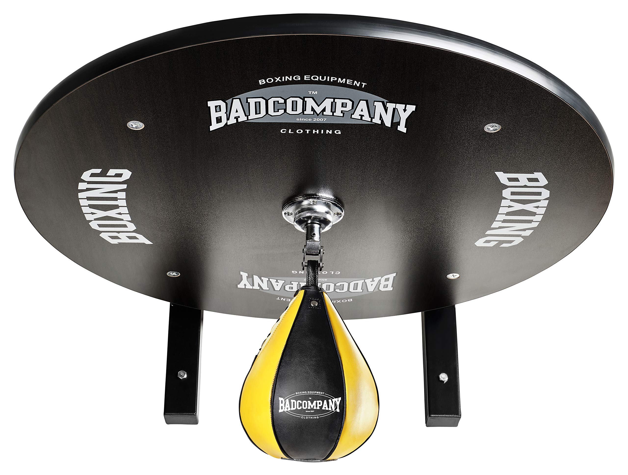 Supreme Speed Ball Plataforma Set Incluye deriva Rodamiento Negro y pera PU Medium Negro/Amarillo – Caja o para la pared montaje BCA de 39