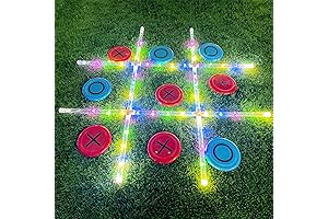 Giant Tic Tac Toe Glow Games For Yard Lawn Outdoor