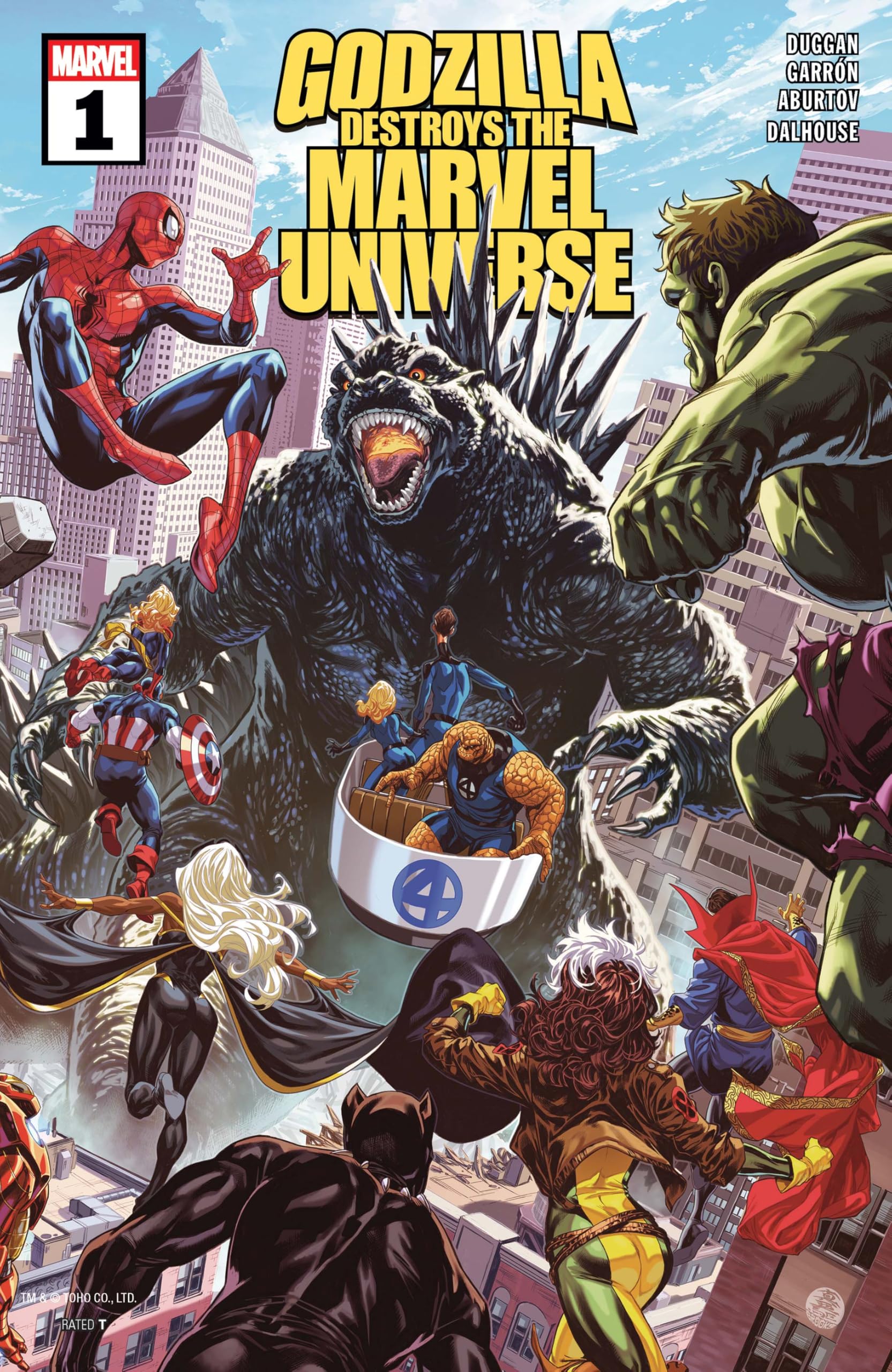 Godzilla Destroys The Marvel Universe (2025) #1 (of 5)