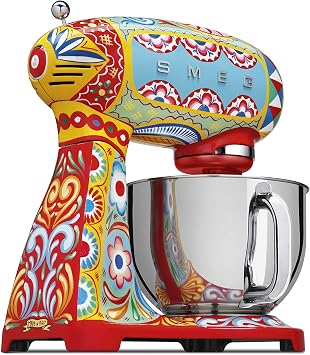 Smeg SMF03DGUS - 5-Qt. Stand Mixer - Retro Style, Sicily Is My Love, Limited Edition