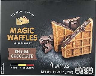 Magic Waffles Belgian Chocolate Filled Waffles, 11.29 Oz