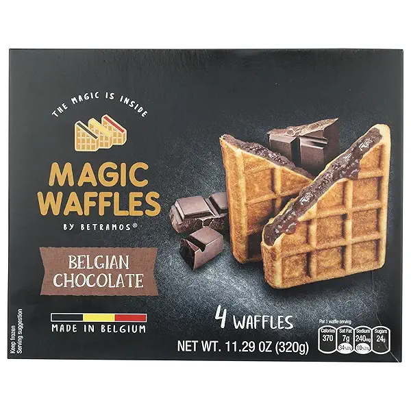 Magic Waffles Belgian Chocolate Filled Waffles, 11.29 OZ 1