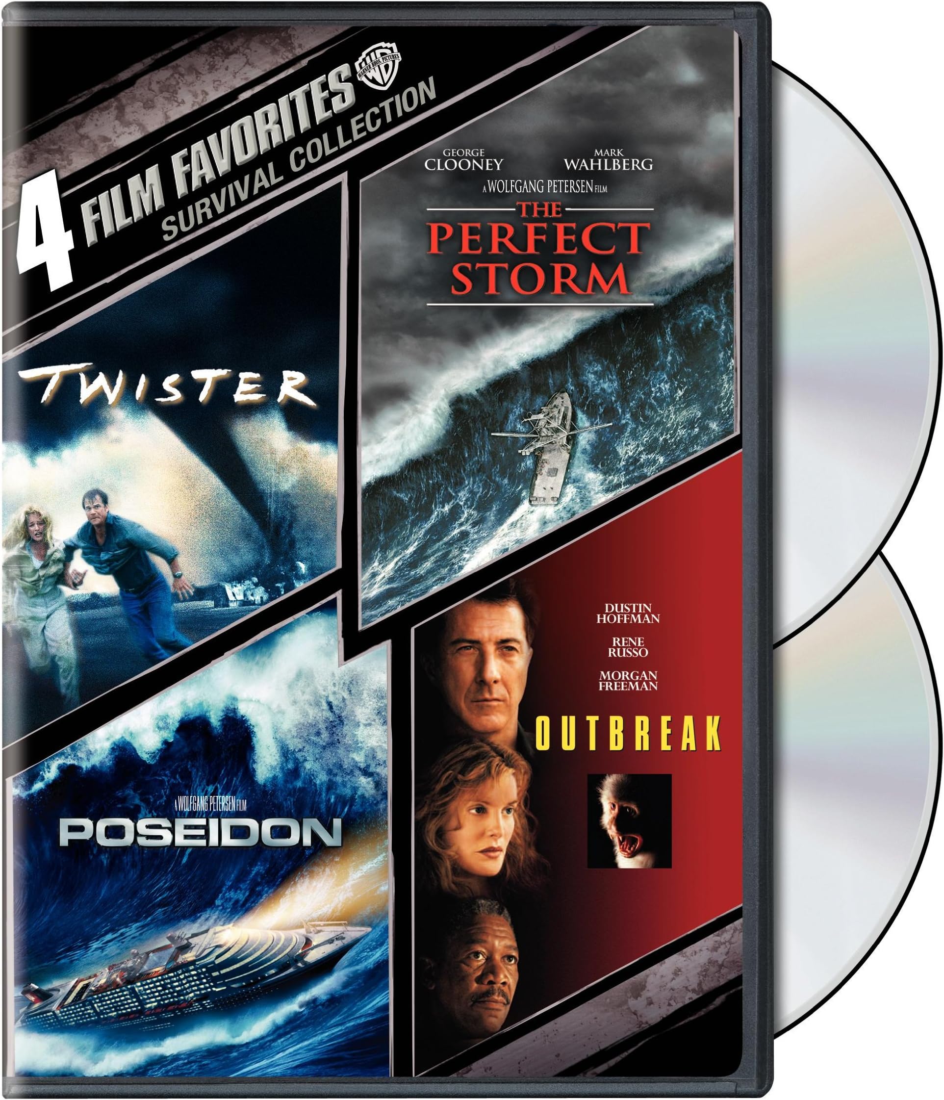 4 Film Favorites: Survival (Outbreak, The Perfect Storm, Poseidon, Twister)