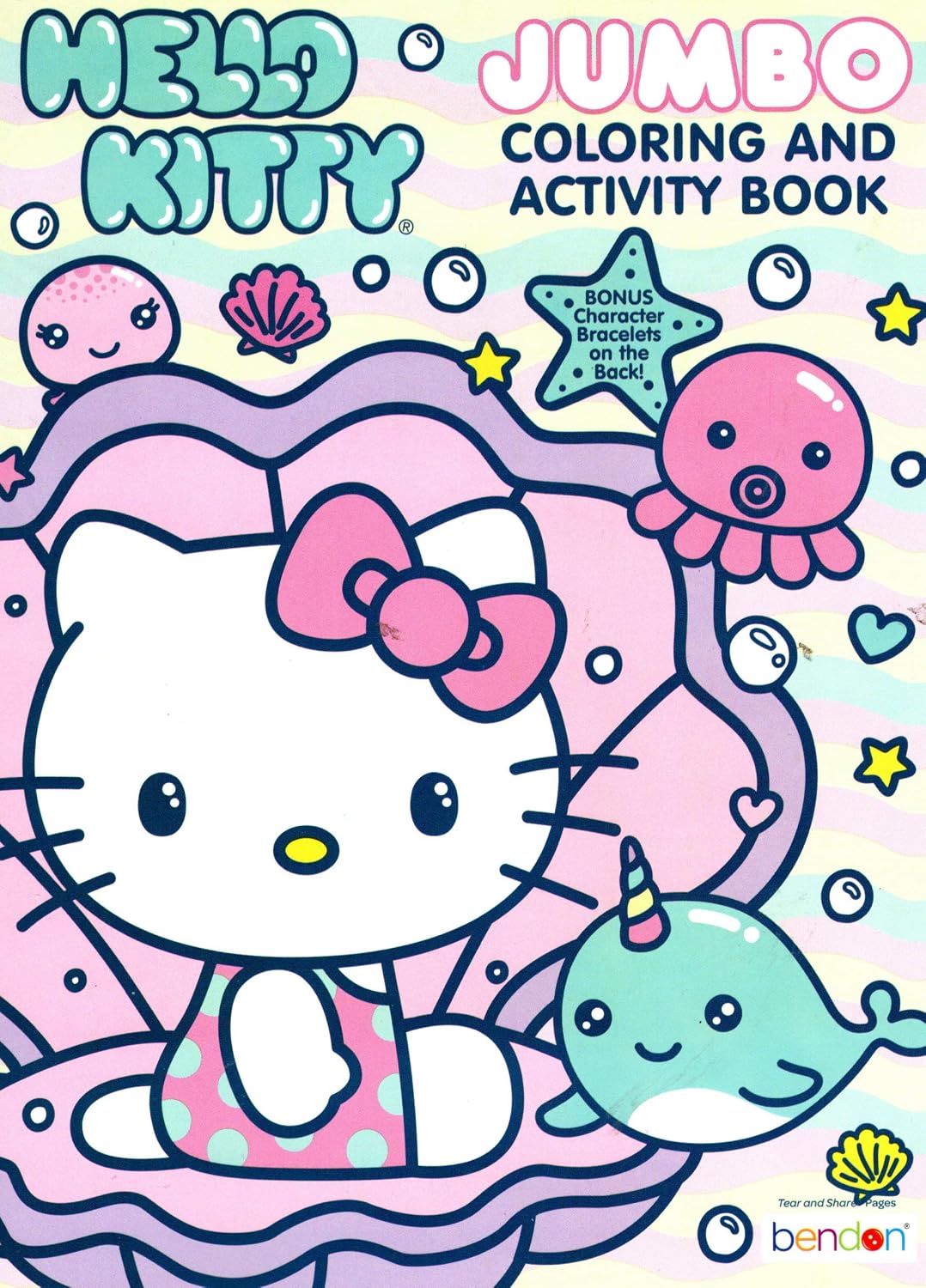 Hello Kitty - Libro para colorear y actividades Jumbo : Sanrio: Amazon ...