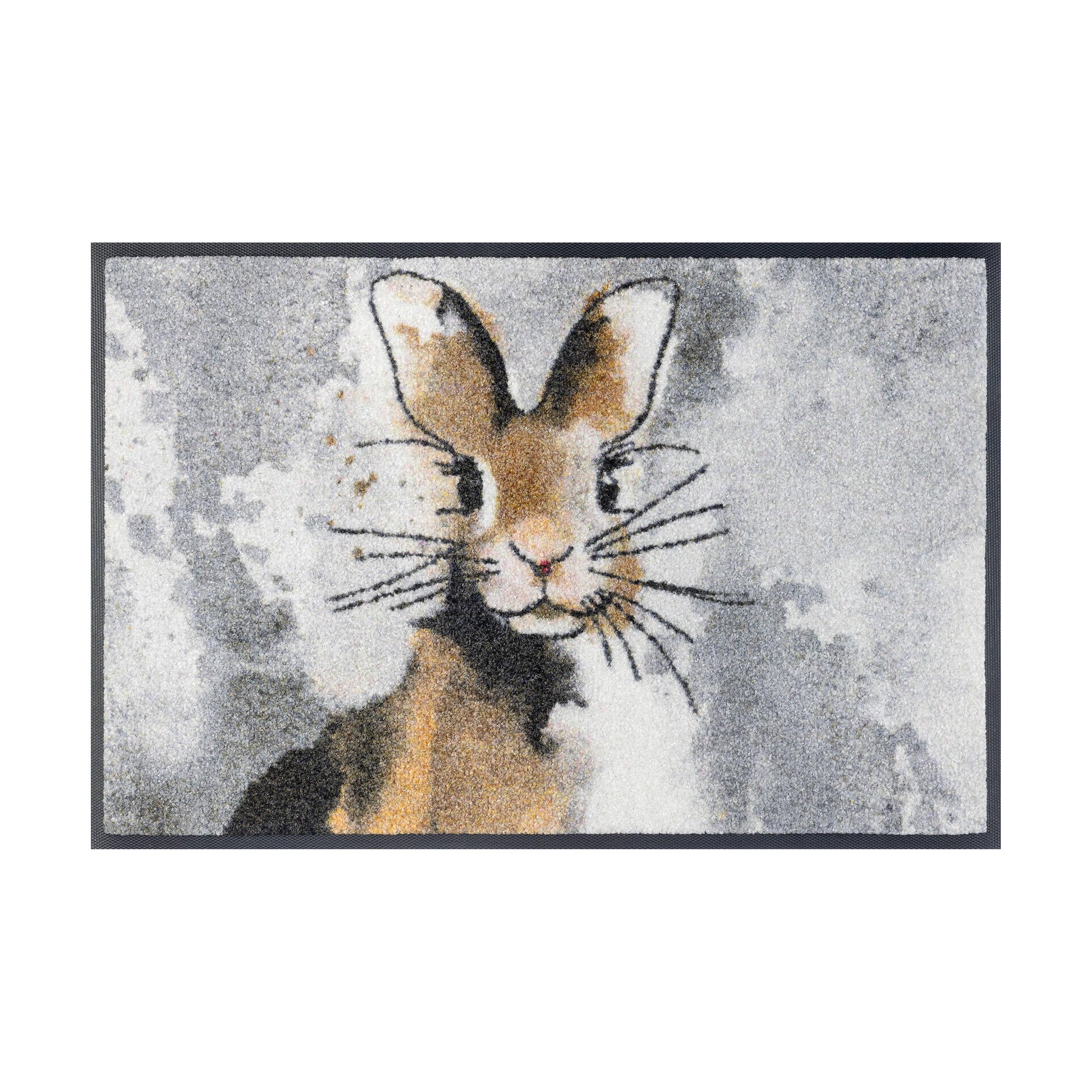 Wycieraczka Trend Design – 60 cm x 40 cm – zamachowa – nadająca się do prania wycieraczka do wnętrz i na zewnątrz