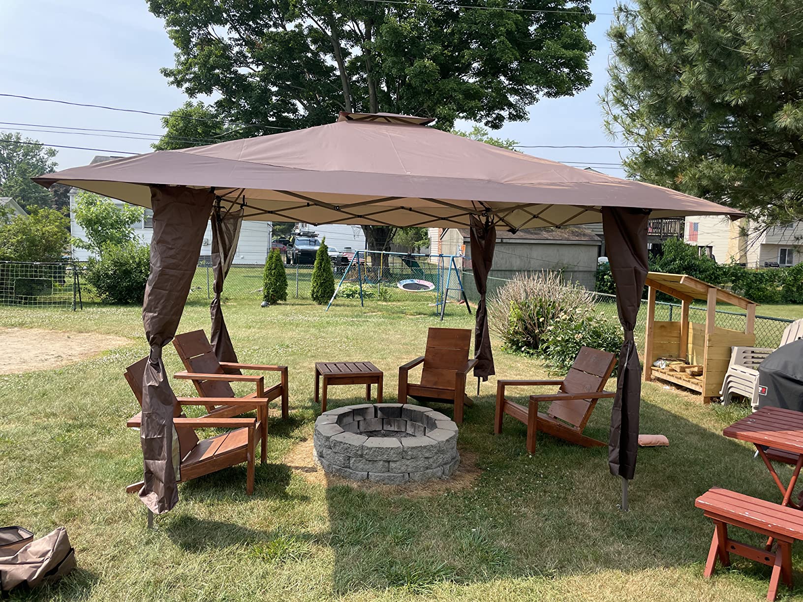 28/mo Finance PHI VILLA PopUp Canopy Tent 13x13 Instant Shelter