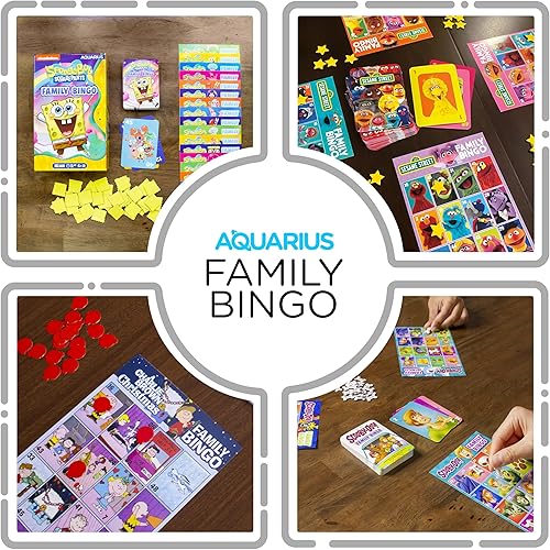 Miniatura 4 de AQUARIUS Spongebob Family Bingo Game - Fun Family Party Game for Kids, Teens & Adults - Entertaining Game Night Gift - Officially Licensed