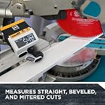 REEKON M1 Caliber Measuring Tool for Miter Saws – Eliminates Need to Measure & Mark Materials, Reduces Cut Time and Increases Safety, Measures Flat & Round Materials