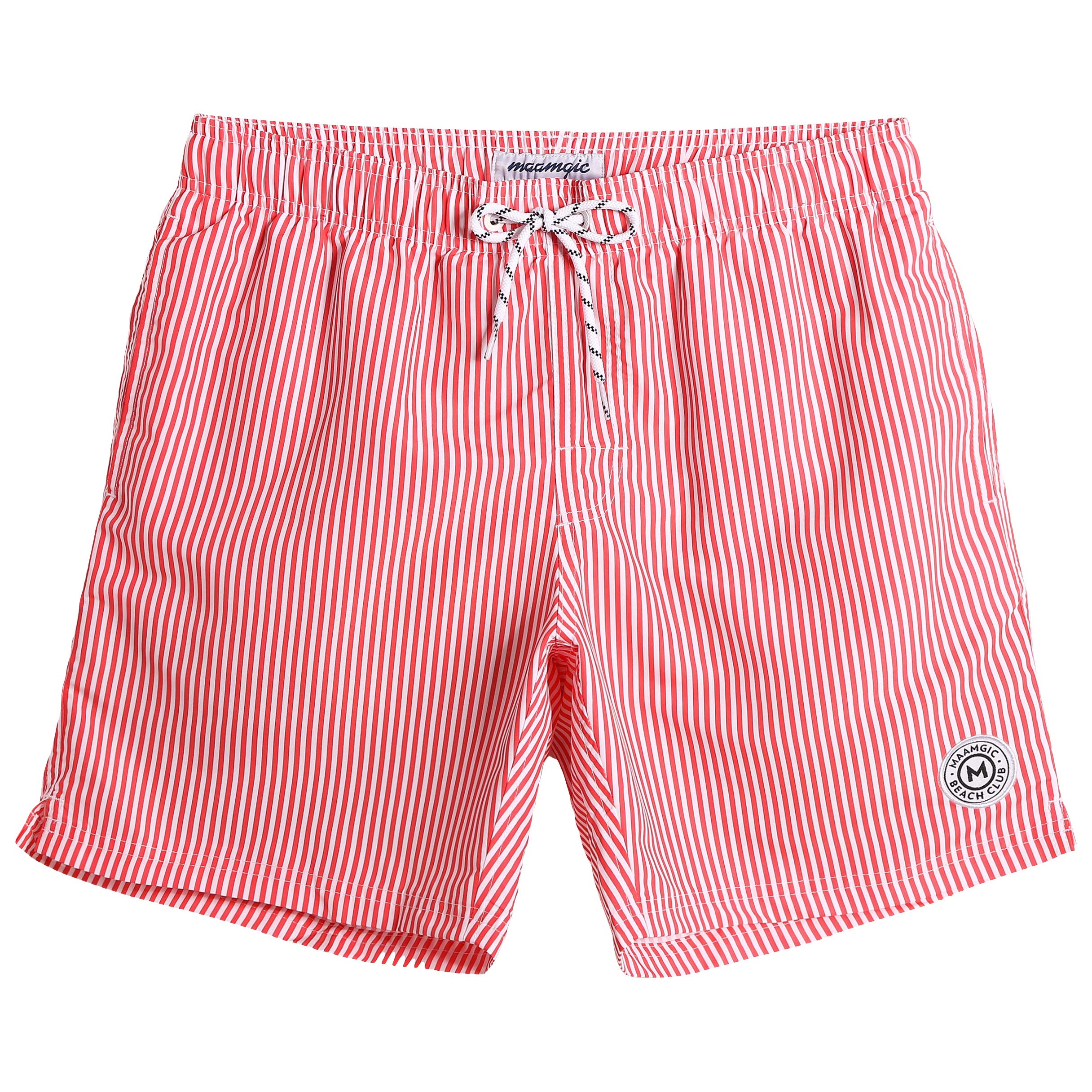 MaaMgic Pantaloncini da Bagno da Uomo Asciugatura Veloce Costume da Bagno per Surf sulla Spiaggia Multi-funzioni Allenamento casa con Fodera in Mesh con Fodera in Mesh
