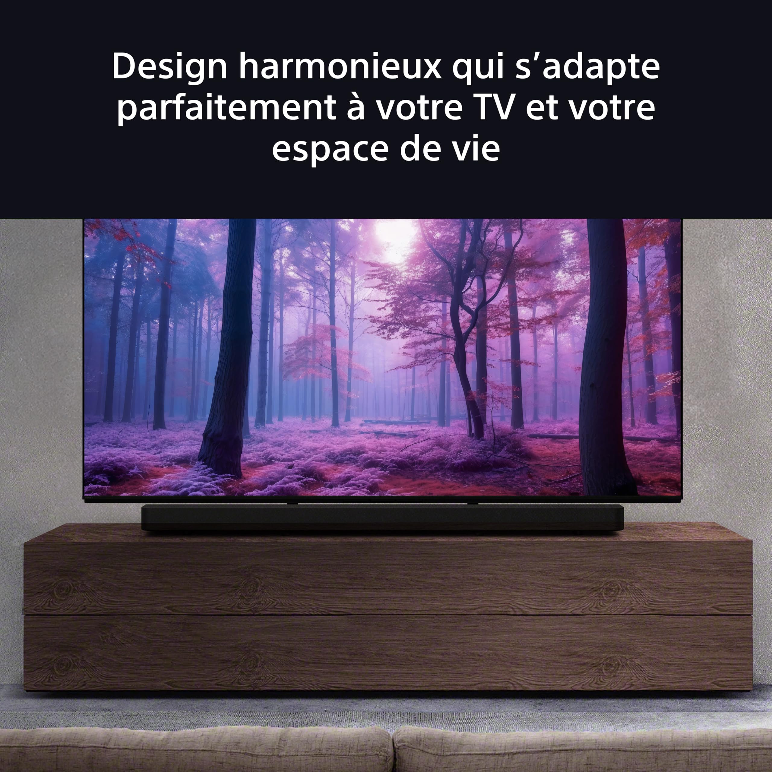 Sony BRAVIA Theatre Bar 8 – Barre de Son TV Dolby Atmos®, 11 Haut-parleurs, Wi-FI®, Bluetooth®, 360 Spatial Sound Mapping, Modèle 2024