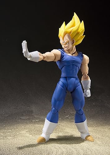 Miniatura 5 de Figura de acción de Bandai Tamashii Nations S.H. Figuarts Majin Vegeta "DRAGON Ball Z"