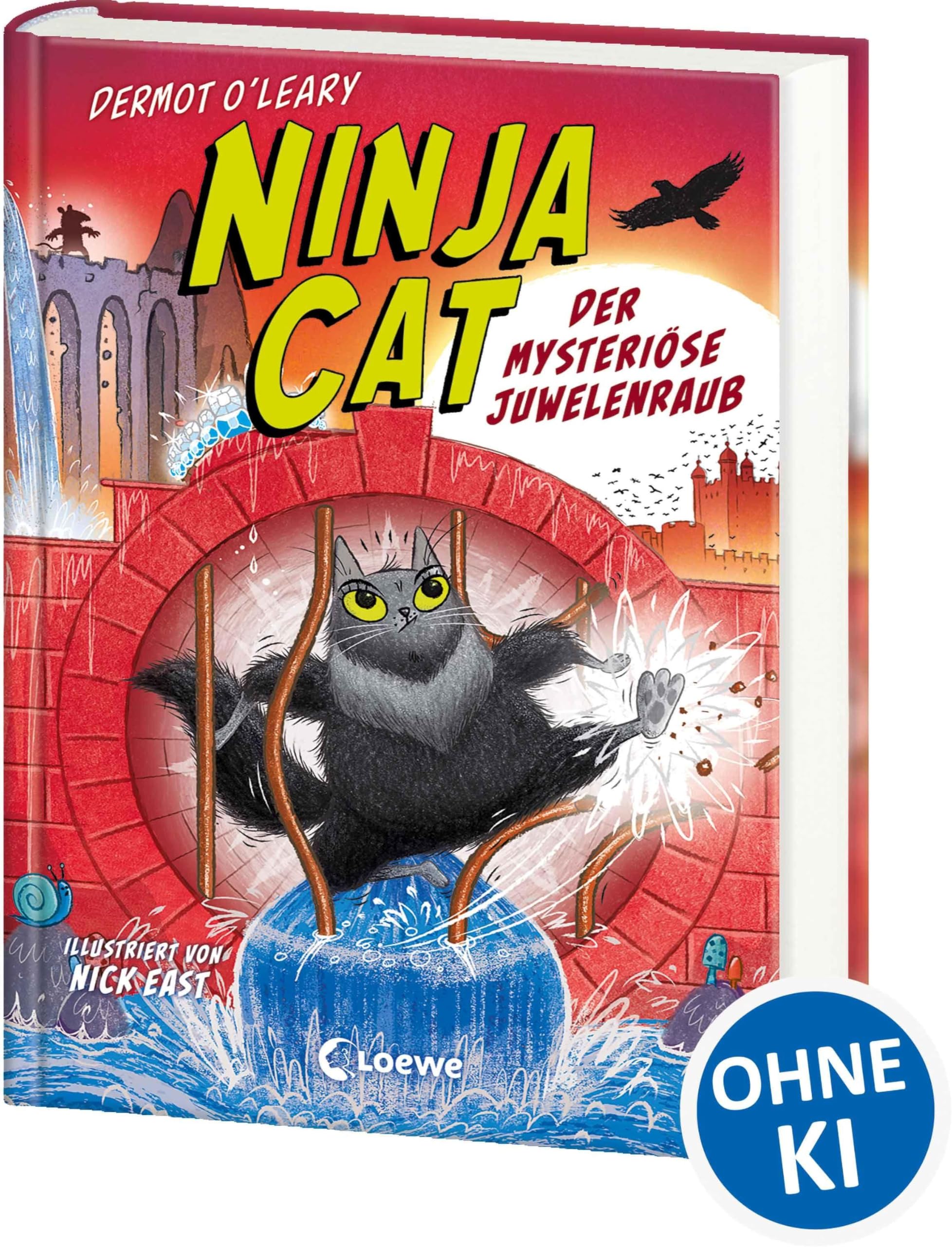 Ninja Cat (Band 4) - Der mysteriöse Juwelenraub: Die Ninja-Katze ist wieder im Einsatz - Humorvolles Kinderbuch ab 8 Jahren
