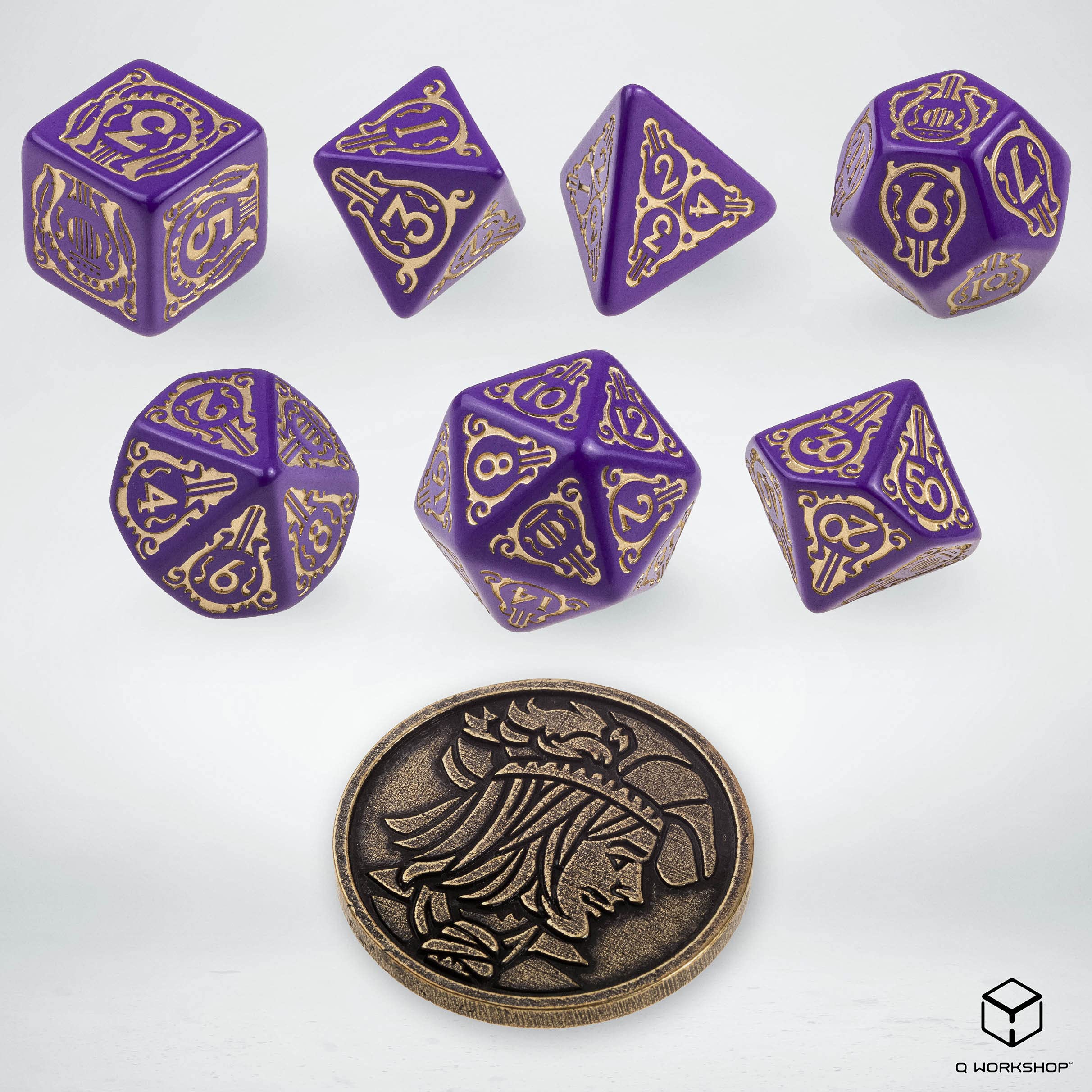 The Witcher Dice Set Dandelion Viscount de Lettenhove 7
