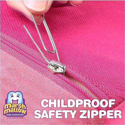 Miniatura 4 de Marshmallow Muebles, Niños 2-en-1 Flip Open Foam Comprimido Sofá, Disney La Sirenita