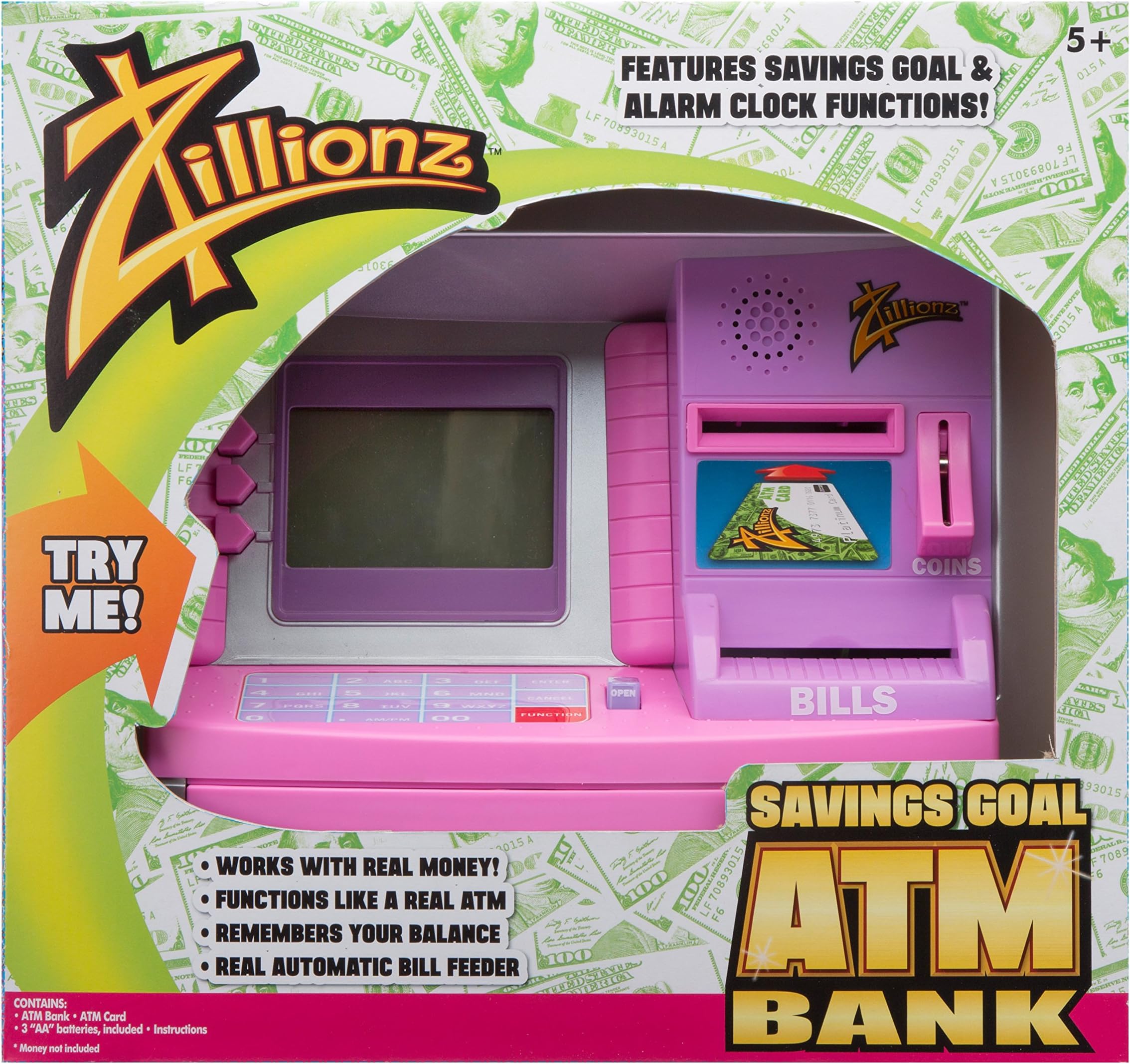 Pink Savings Goal ATM