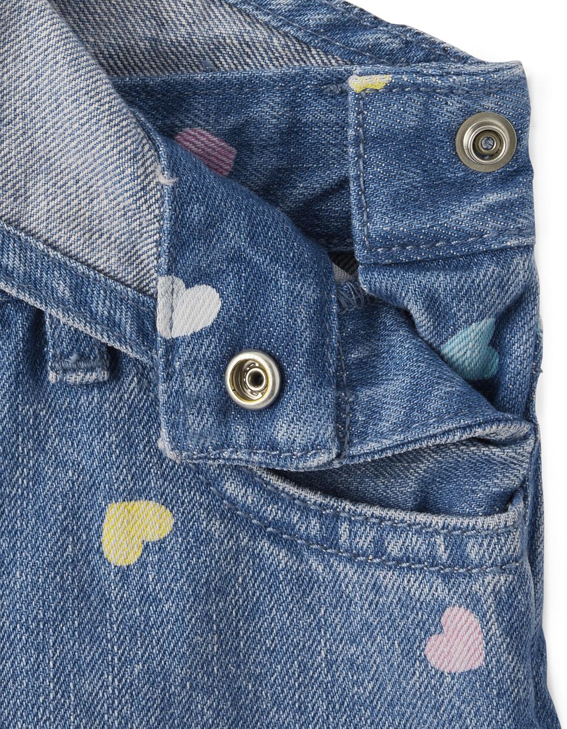 The Children's Place baby-girls And Toddler Girls Denim Shortalls - Image 3