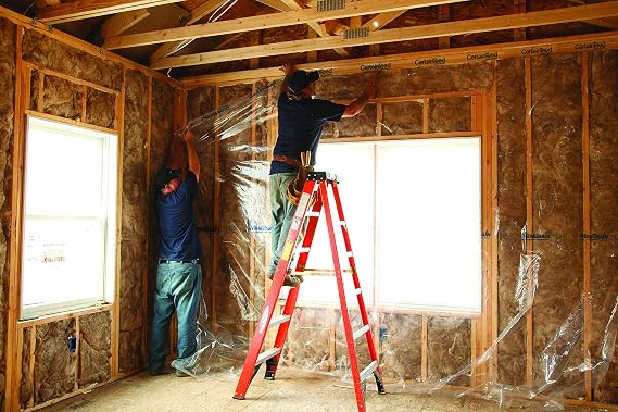 CERTAINTEED 902010 Membrain Smart Vapor Retarder Barrier-Use with unfaced Insulation, Perfect for remodeling, No Size, Clear