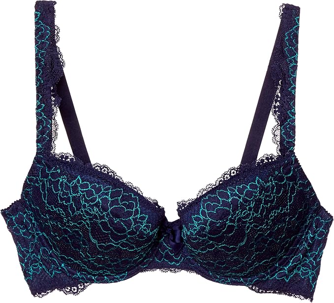 Amazon ピーチ ジョン A Gカップ展開 小胸からグラマーまで Pj Daysラインローズブラ レディース ネイビーgr 日本 D70 日本サイズl相当 ブラジャー 通販