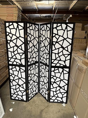 Vista 2 de SQF Muebles cuadrados GYANO Design 3 a 10 Panel (negro, 3)