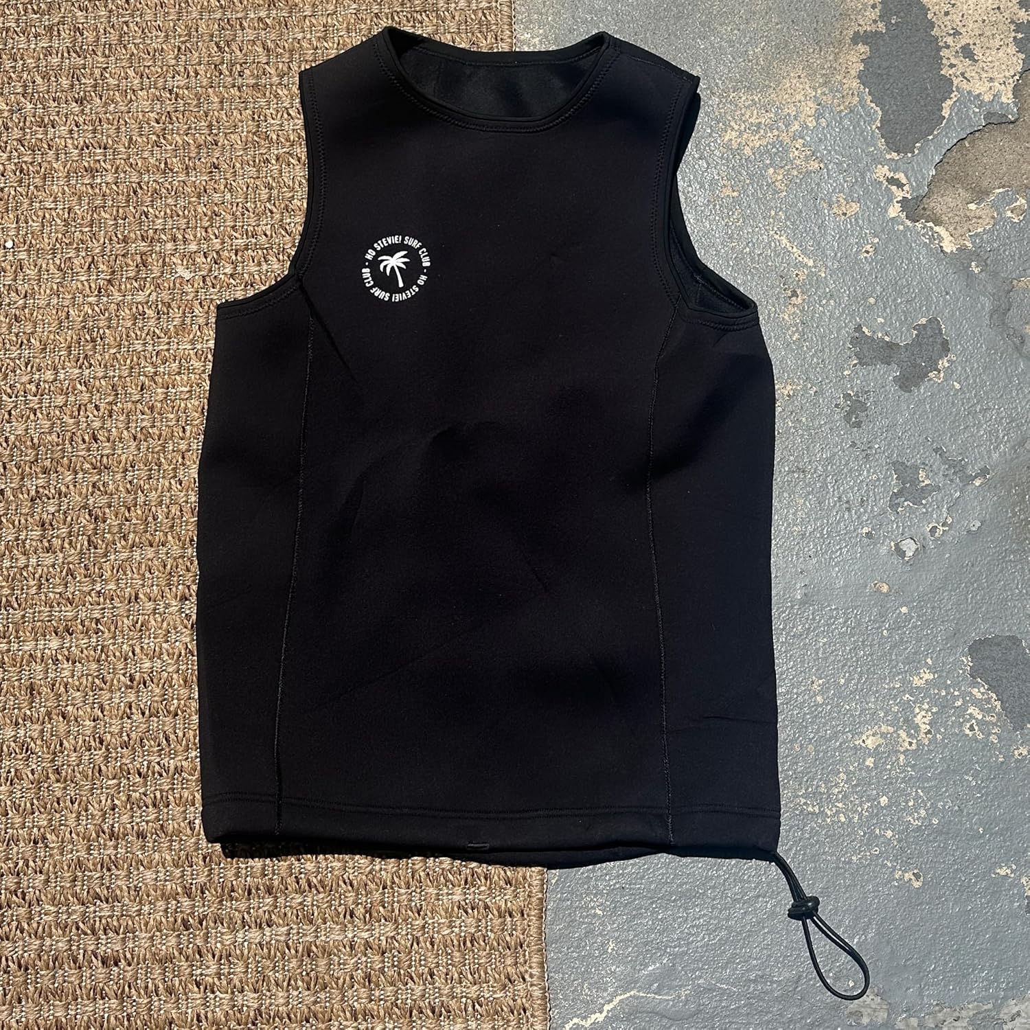 Ho Stevie! Surfing 2mm Wetsuit Vest - Easy On/Off Pullover Design - Stays in Place with Boardshorts Tie Loop