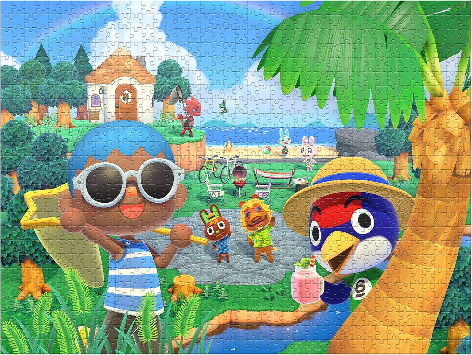 Animal Crossing 500 Piece Jigsaw Puzzle Game