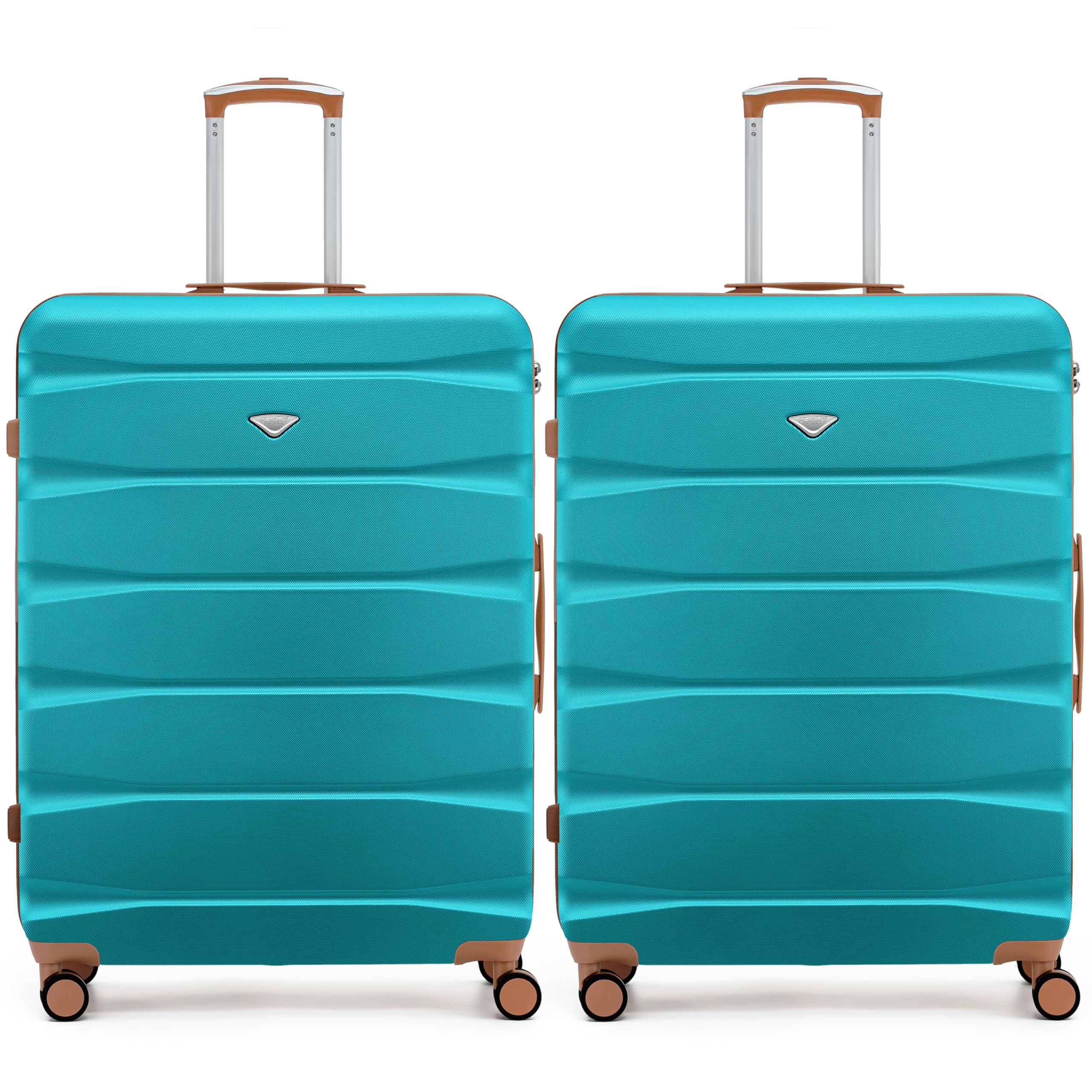 Flight Knight Underseat Cabin Suitcase 45x36x20cm | Free Hand Luggage for EasyJet & Wizz Air | Lightweight ABS Hard Shell with 8 Silent-Glide Spinner Wheels | Max Space Travel Bag — view 213