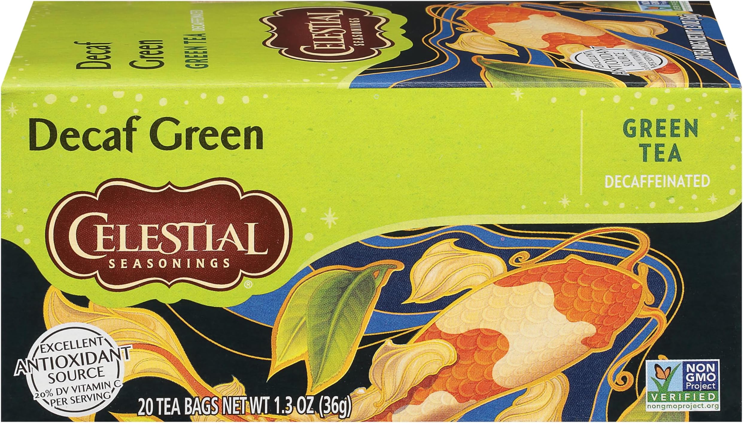 Celestial Seasonings Green Antioxidant Tea, Contains