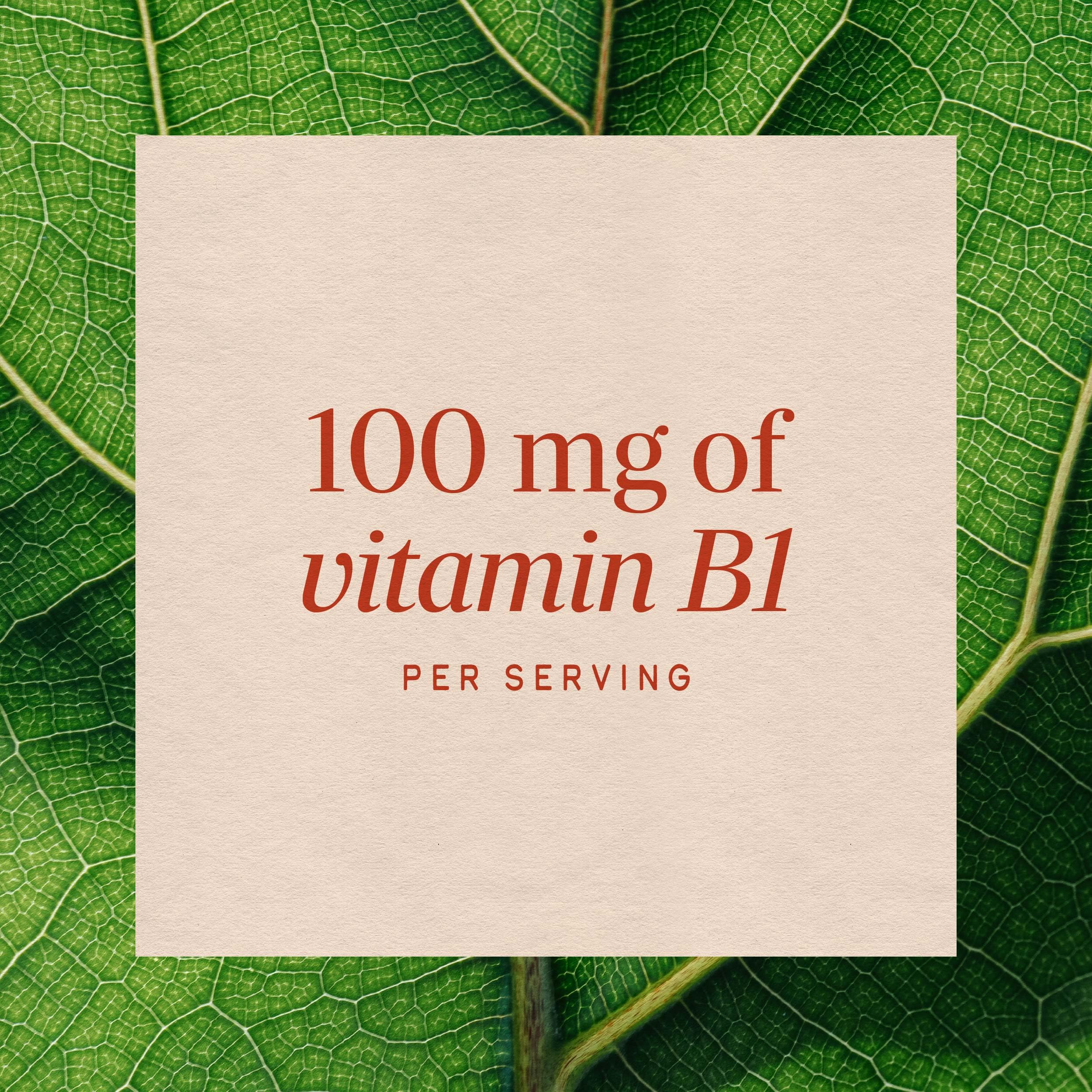 Nature's Way Vitamin B1, Supports Energy Metabolism*, 100 Capsules — Amazon image 4