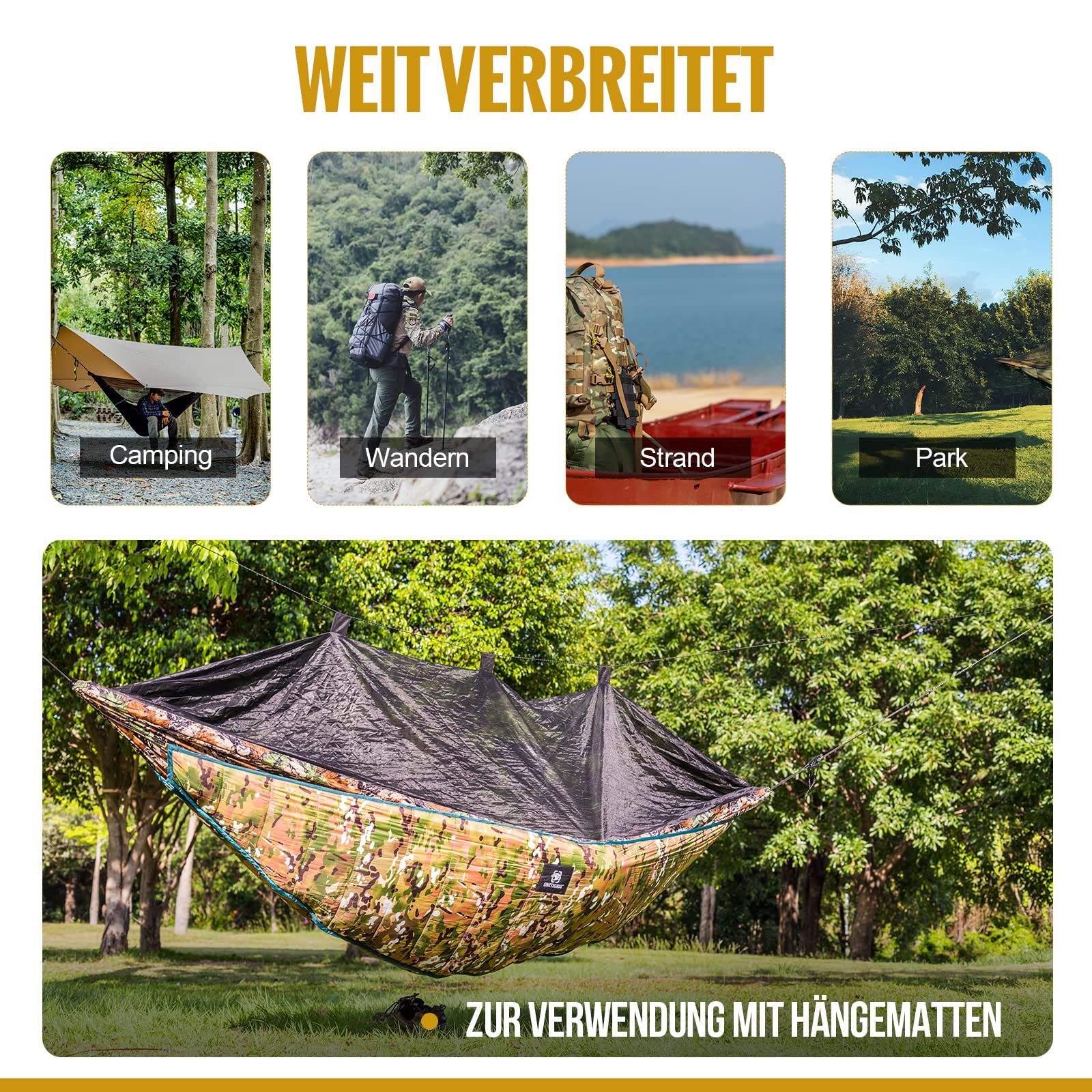 Sottocoperta Per Amaca OneTigris HIDEOUT - Isolante Ultraleggero Per Campeggio E Escursionismo - Foto 5