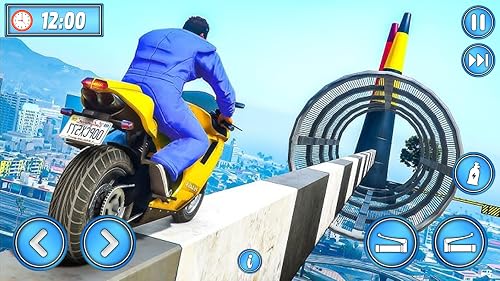 Simulateur de course moto ultime pour motards urbains et cascadeurs – vue 3