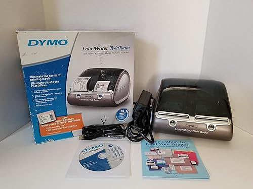 DYMO LabelWriter Impresora Térmica Directa - Monocromo - Platino - Impresión de etiquetas