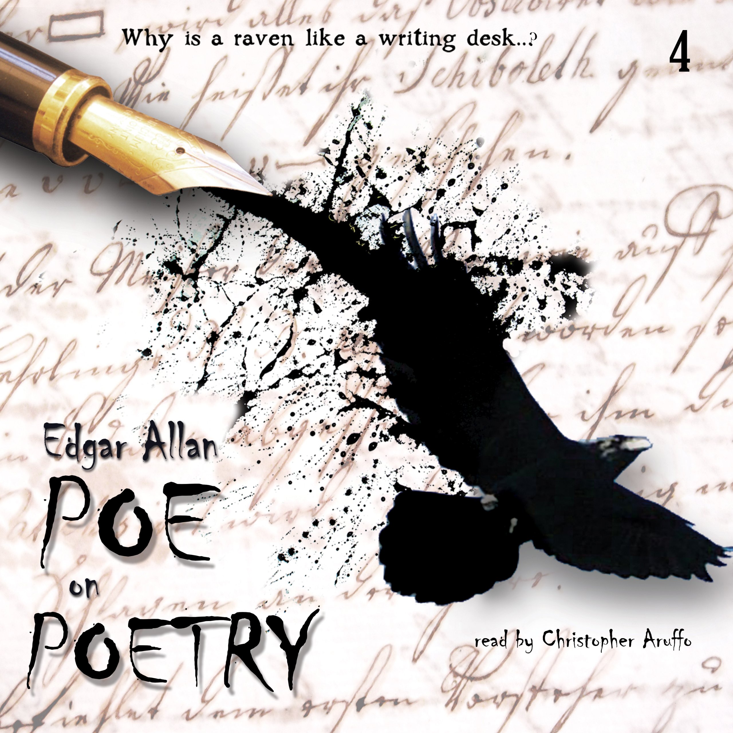 Cover art for Poe on Poetry