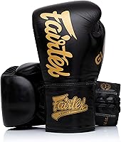 Fairtex Glory Training Gloves: Premium Leather MMA Boxing Gloves, Handmade Thailand, Shock-Absorbing Foam for Kickboxing Sparring