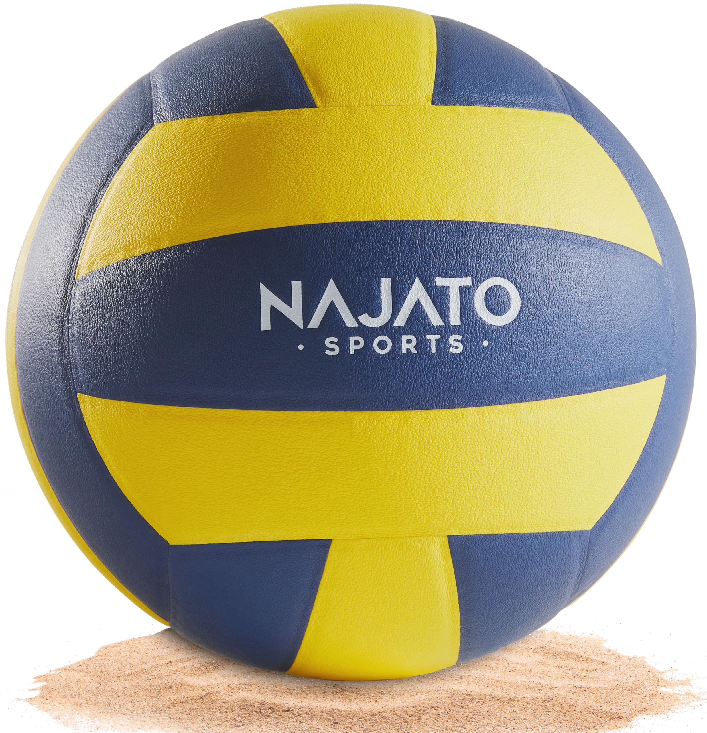 NAJATO Sports Volleyball – Langlebiger Beachvolleyball Größe 5 – Für den Outdoor & Indoor Bereich