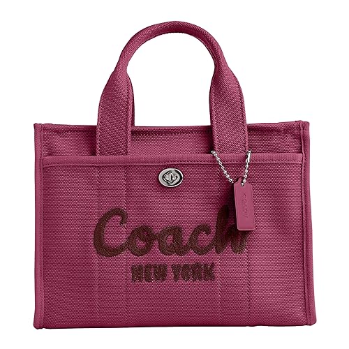 Coach Colored Dye Denim Cargo Tote 26 - One Size - Pink