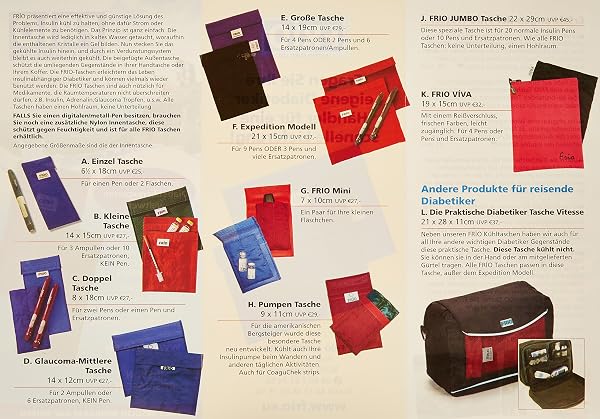 FRIO - Custodia termica per insulina, 8 x 18 cm, colore Rosso (Red) - 3