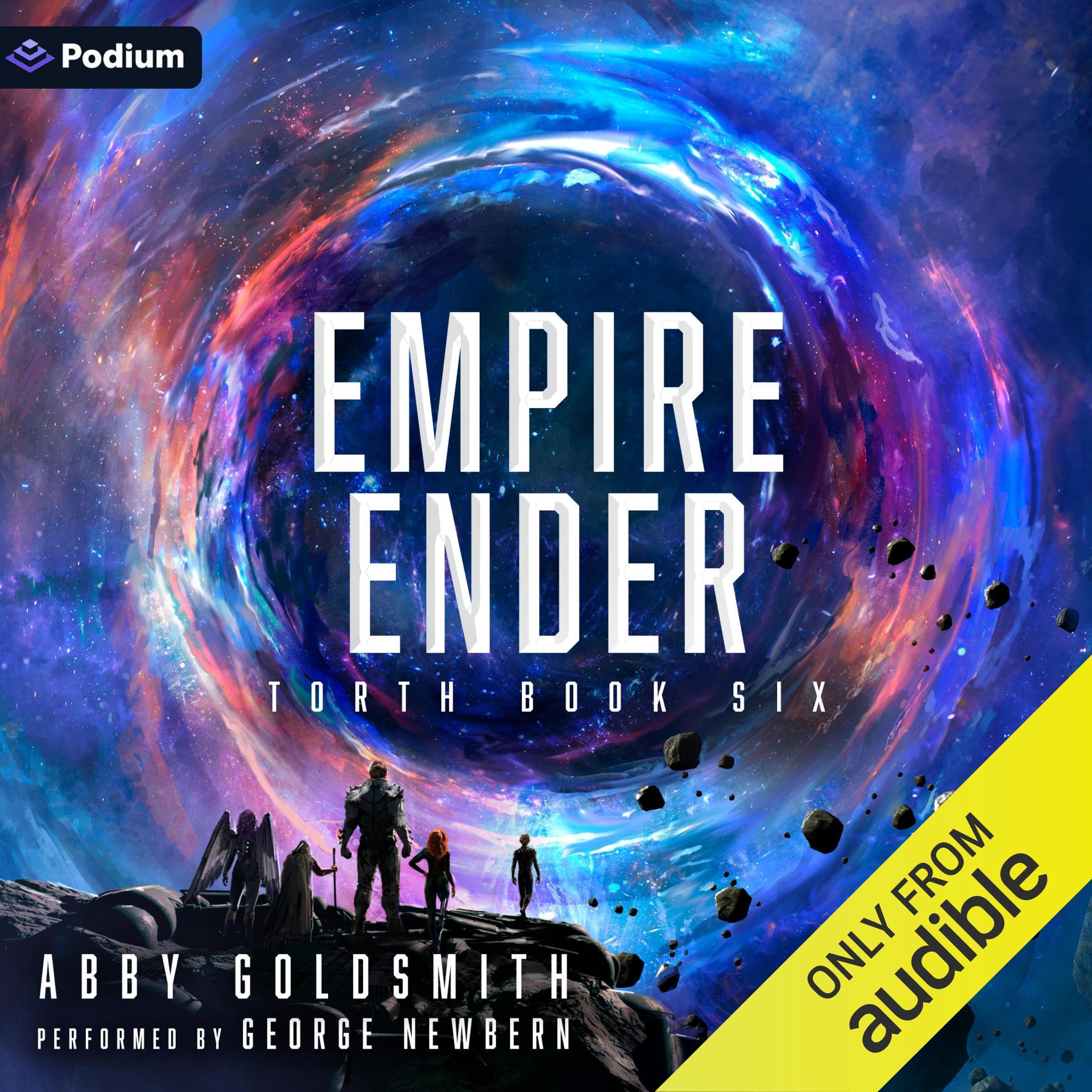 Cover art for Empire Ender: A Dark Sci-Fi Epic Fantasy