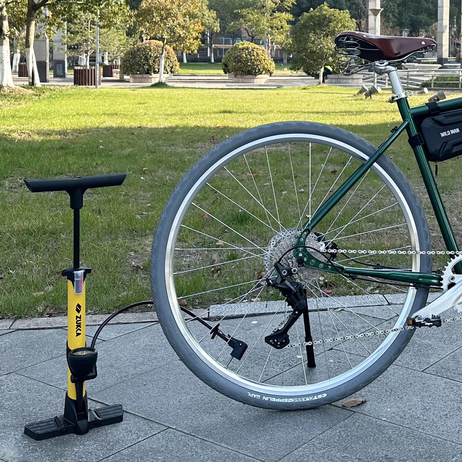 Snapklik.com : ZUKKA Bike Floor Pump