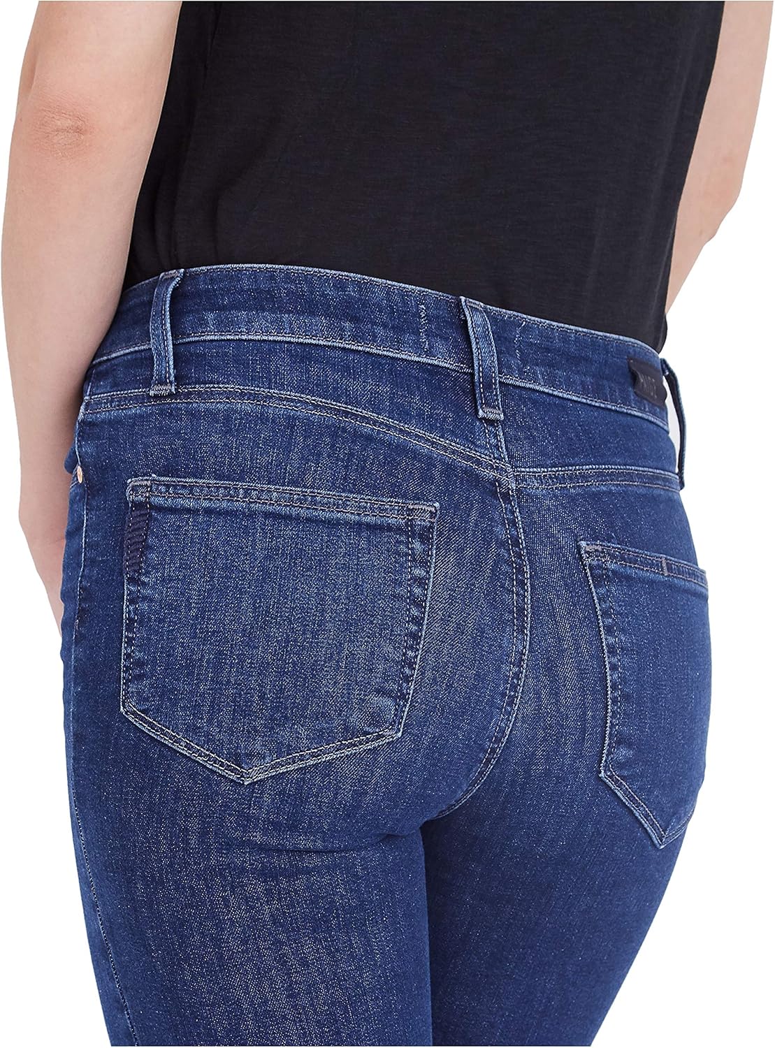 PAIGE Womens Hoxton Transcend Vintage Stretch High Rise Ultra Skinny Fit Crop Jean
