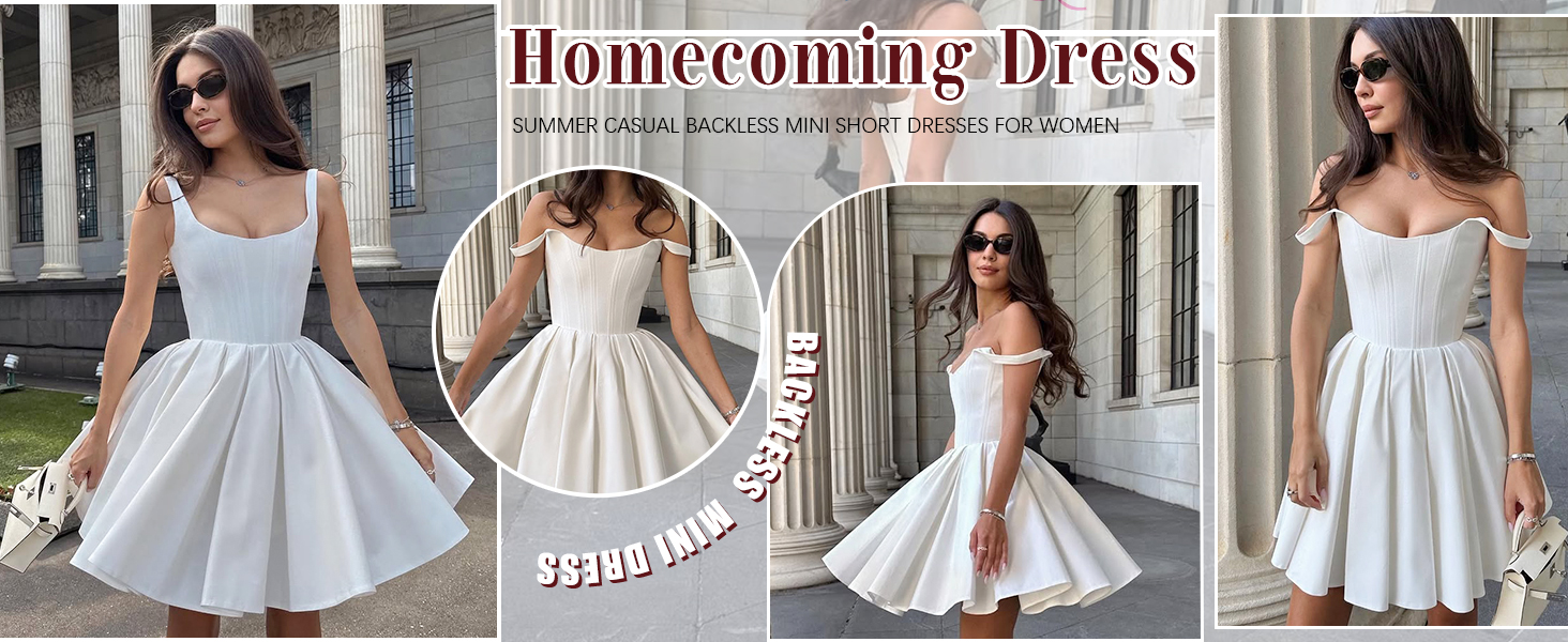 Amazon.com: Yexinbridal Spaghetti Straps Satin Homecoming Dresses for Teens  2026 Square Neck Corset A-line Short Prom Dress with Pockets Aqua 0 :  Clothing, Shoes & Jewelry