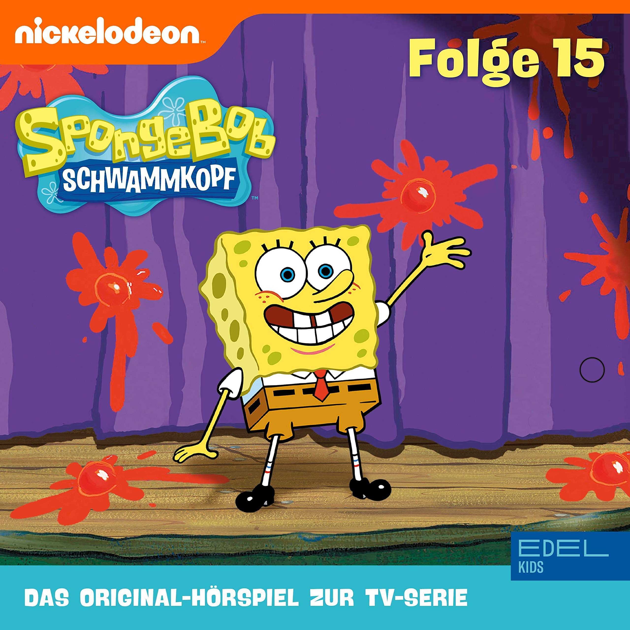 Cover art for SpongeBob Schwammkopf 15. Das Original-Hörspiel zur TV-Serie