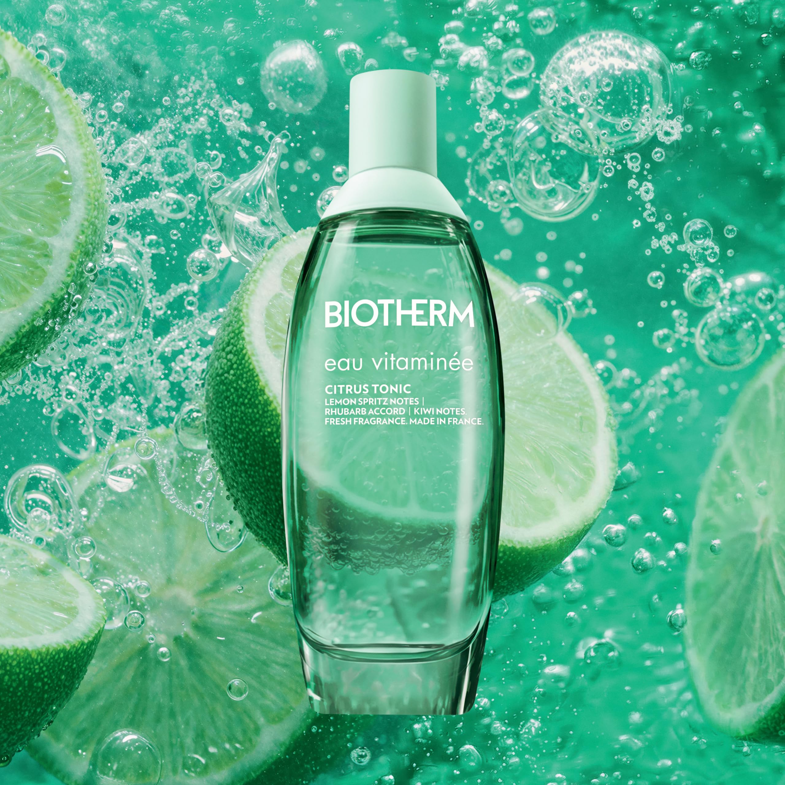 Biotherm, Eau Vitaminée Citrus Tonic, Bruma corporal perfumada cítrica, 100ml