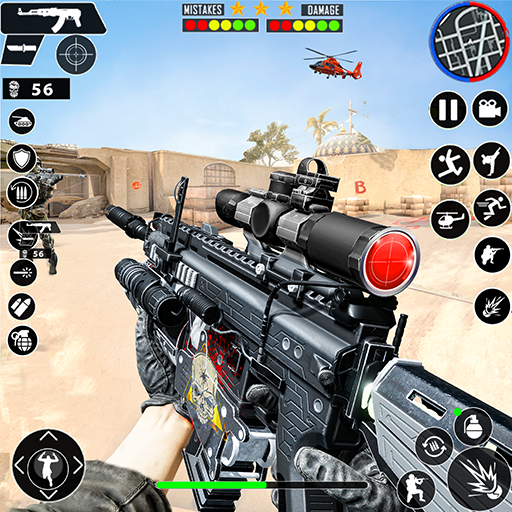 FPS Counter Gun Strike Shooting Game