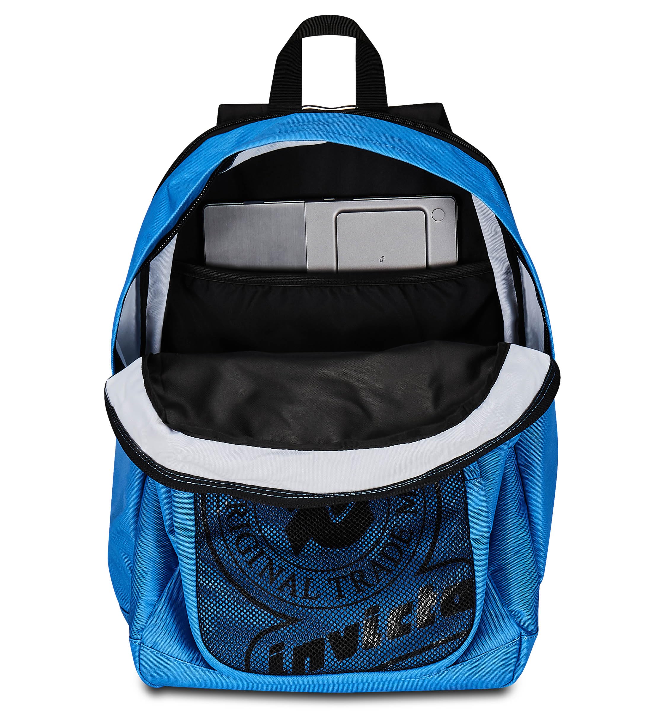 Invicta Schulranzen Dial, mehrfarbig, mit Doppelfach und Laptopfach, Trinkflaschenfach, Erweiterbarer Rucksack für Schule Sport und Freizeit für Mädchen und Jungen