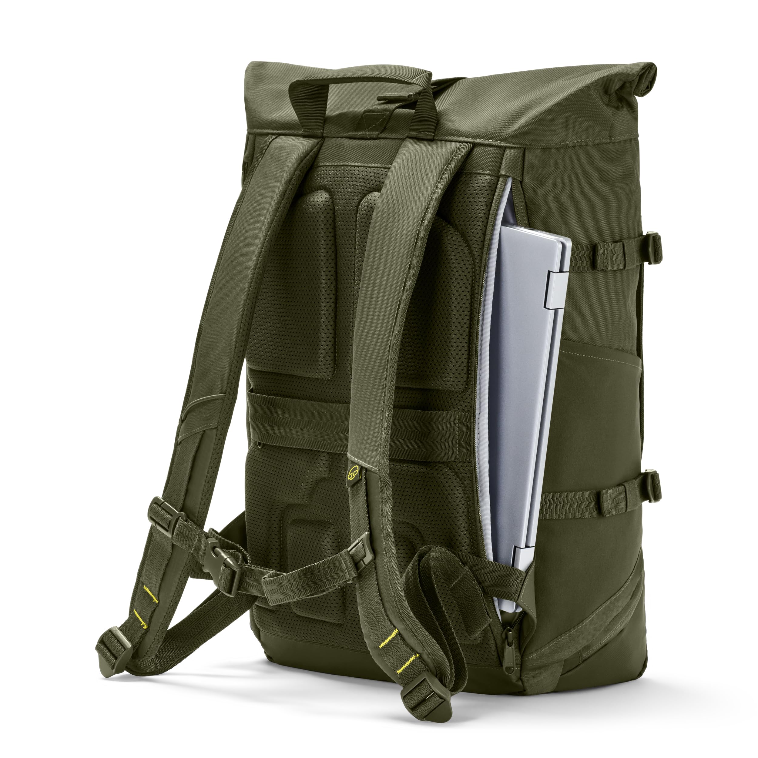 Johnny Urban Plecak męski i damski - Allen Large Move - plecak na piesze wycieczki, sport i wypoczynek - Rolltop na zewnątrz - kieszeń na laptopa 40.0 cm - wodoodporny