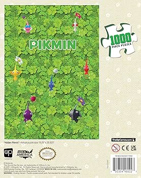 Amazon.com: Pikmin “Hidden Pikmin” 1,000 Piece Jigsaw Puzzle