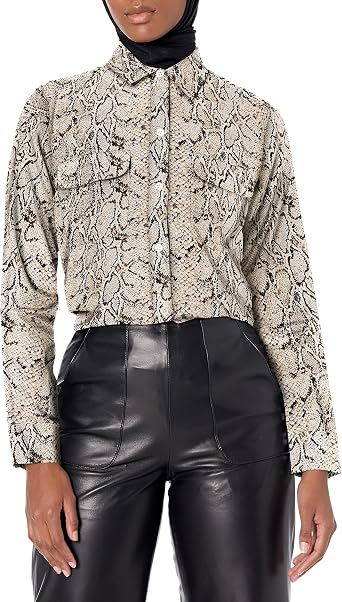 Equipment Womens Classic Sandwashed Crepe De Chine Silk Slim Signature